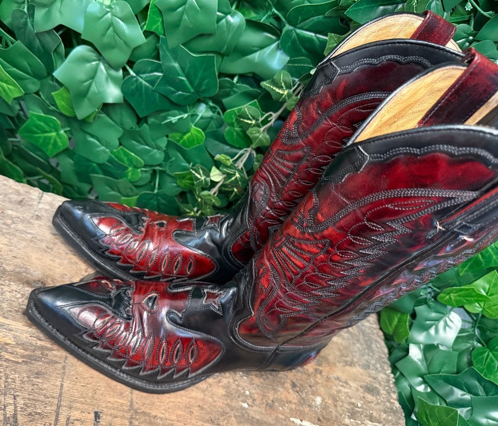 prachtige bijna Nieuwe vintage laarzen van Sendra maat 42, Sendra, Bruin, Boots, Nieuw