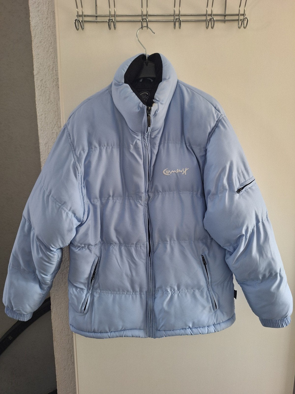 Lichtblauwe Chamonix Puffer Jas - Maat M, Kleding | Dames, Ophalen, Chamonix, Blauw, Maat 42/44 (L)