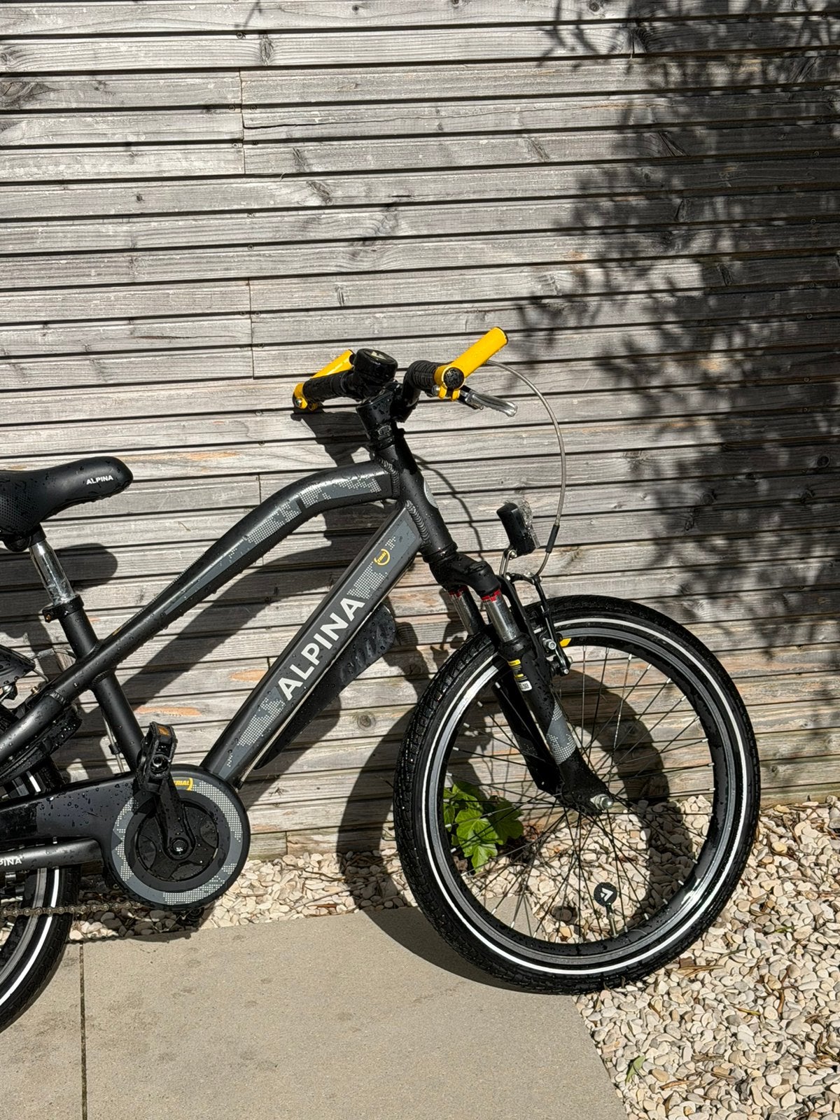 Foto 3 van Alpina Trial 20 inch jongensfiets – vering, slot en licht