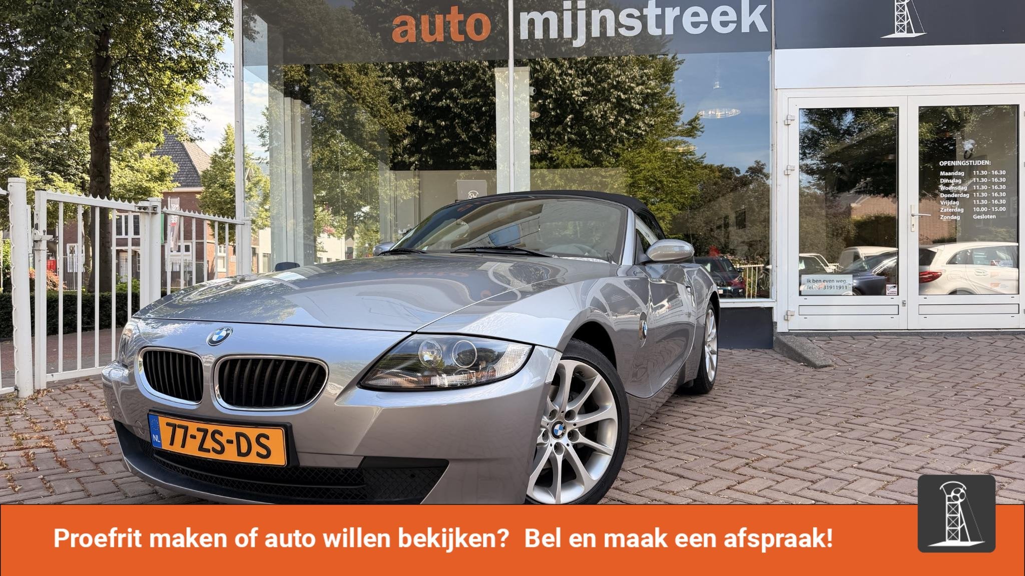 BMW Z4 Roadster 2.0i Anniversary | Dealer onderhouden | Hard, Auto's, BMW, 13 km/l, 4 cilinders, Handgeschakeld, 2 stoelen