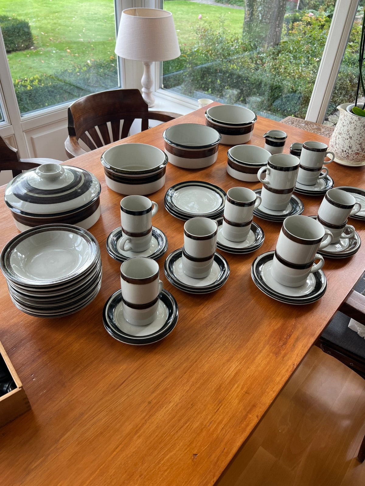 Arabia Karelia Servies, Ophalen