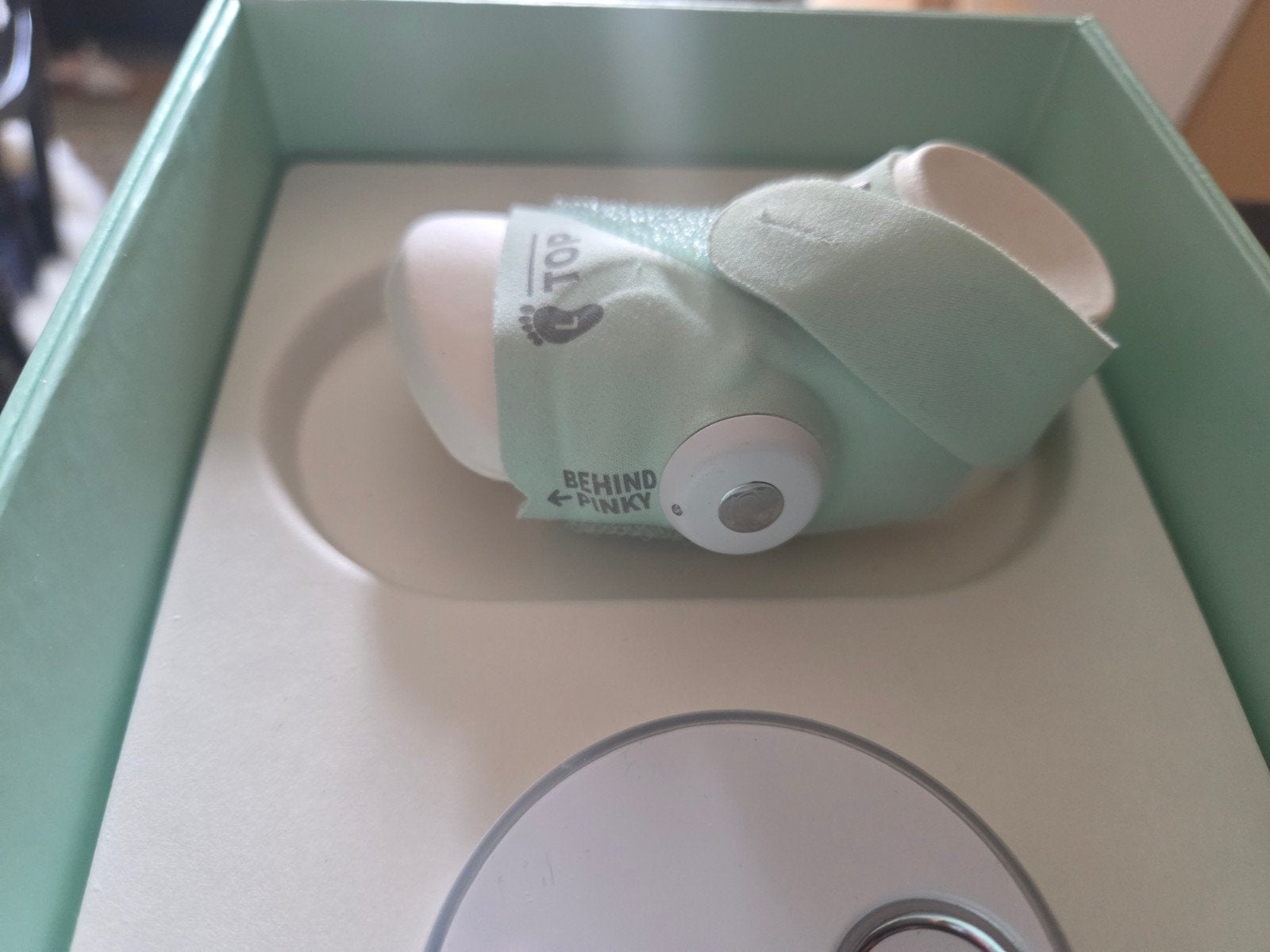 Owlet Dream Sock - Smart Baby Monitor mint, Ophalen of Verzenden, Zo goed als nieuw, 250 meter of meer