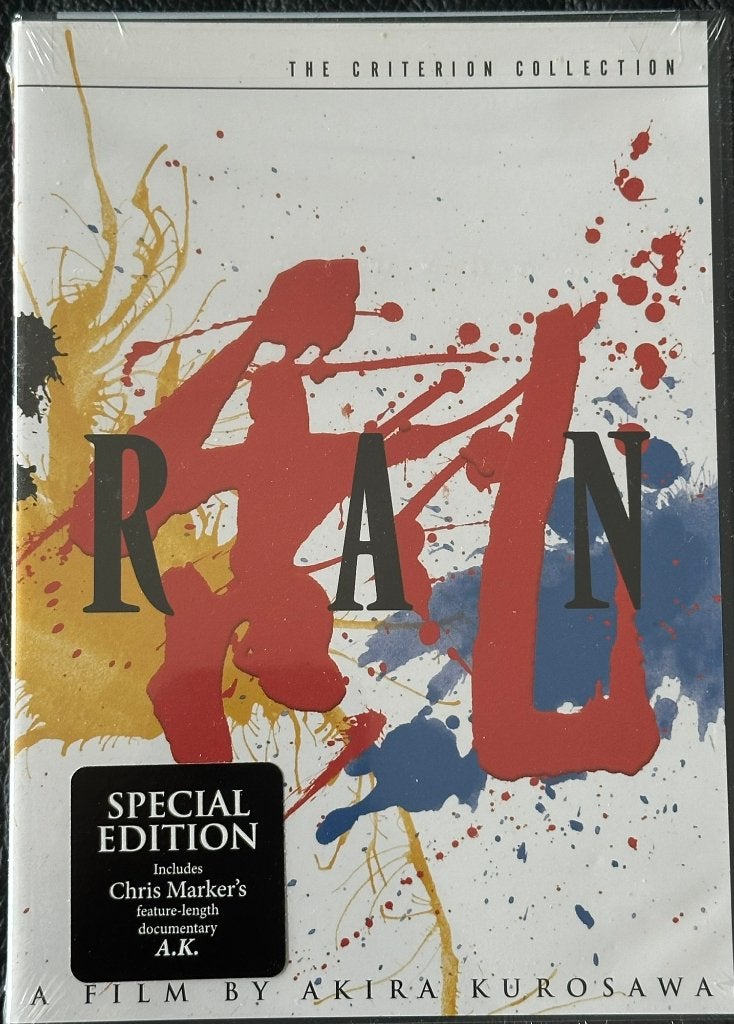 Ran DVD Regio 1 Criterion, Vanaf 16 jaar, Ophalen of Verzenden, Nieuw in verpakking, Overige gebieden