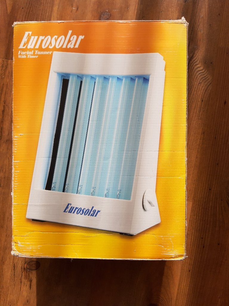 Gezichtsbruiner met 6 lampen, Witgoed en Apparatuur, Ophalen, Zo goed als nieuw, Gezichtsbruiner, Minder dan 10 lampen
