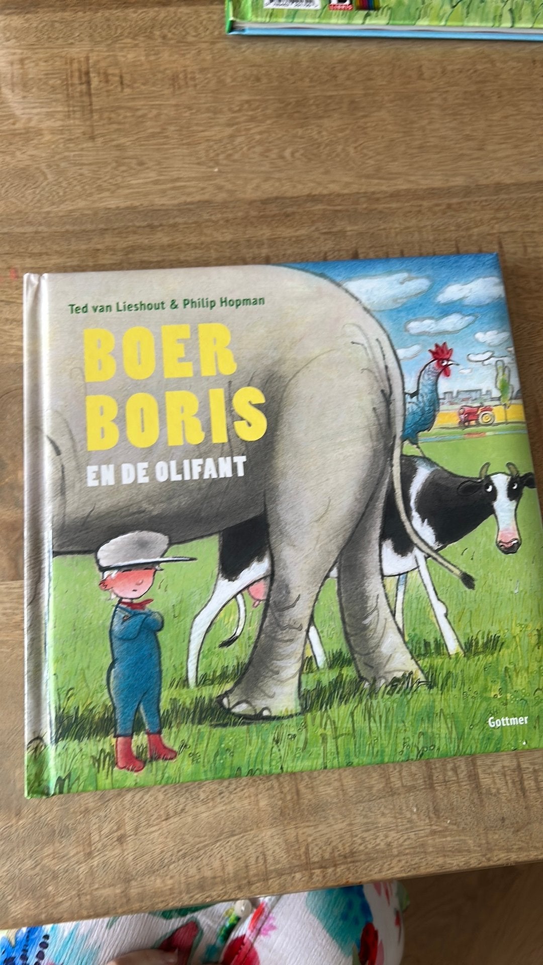 Ted van Lieshout - Boer Boris en de olifant, 3 tot 4 jaar, Ophalen of Verzenden, Zo goed als nieuw, Ted van Lieshout