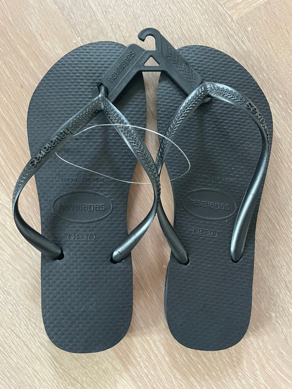 Nieuw: Havaianas slippers Slim FC Preto maat 35/36, Meisje, Overige typen, Nieuw, Ophalen of Verzenden