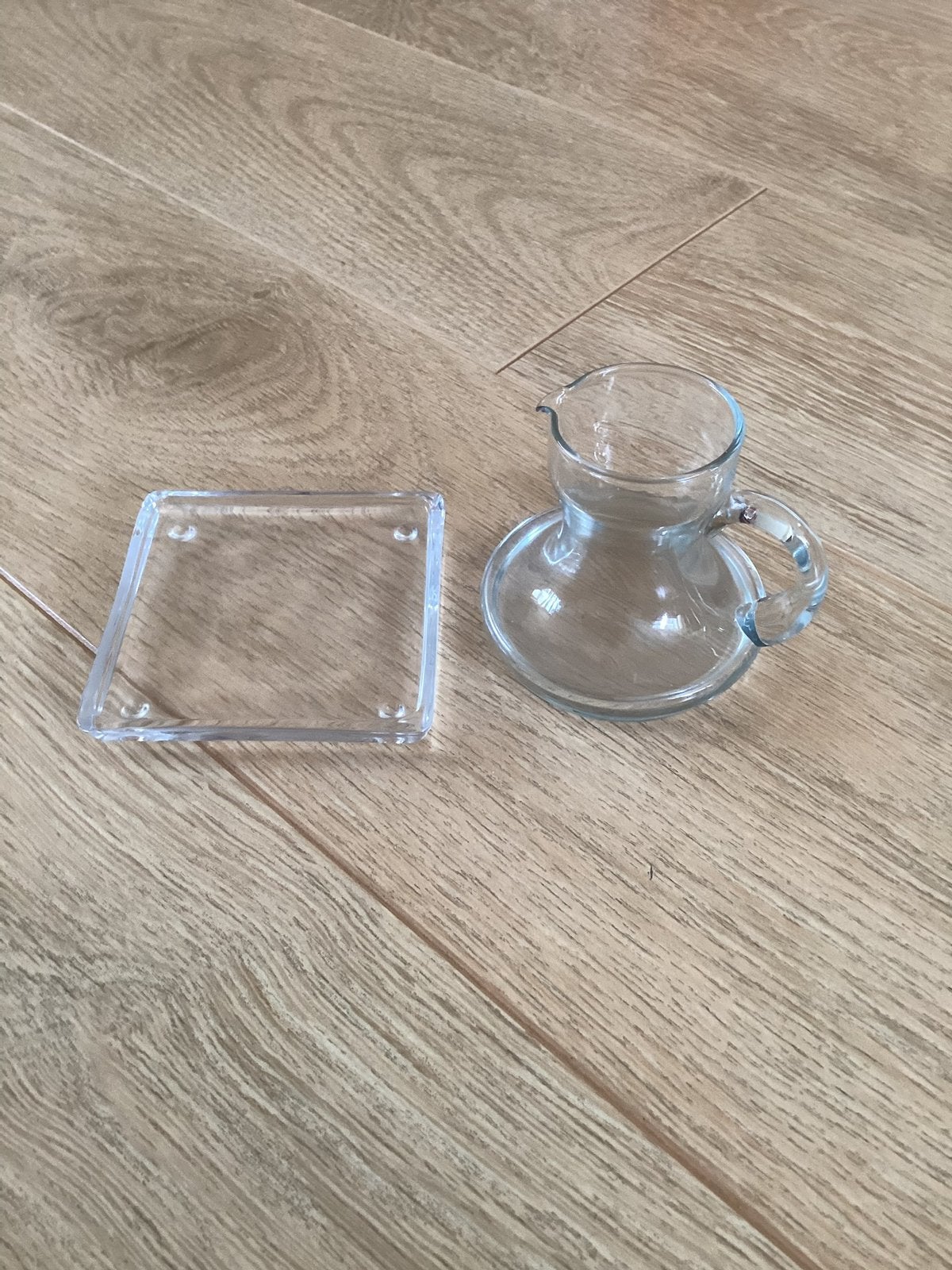 Whisky water kannetje met voetplu, Ophalen of Verzenden, Zo goed als nieuw