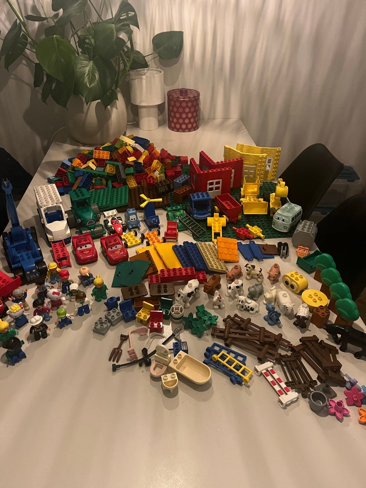 Grote Duplo collectie: Boerderij, Politie, Cars & meer!, Ophalen of Verzenden, Gebruikt