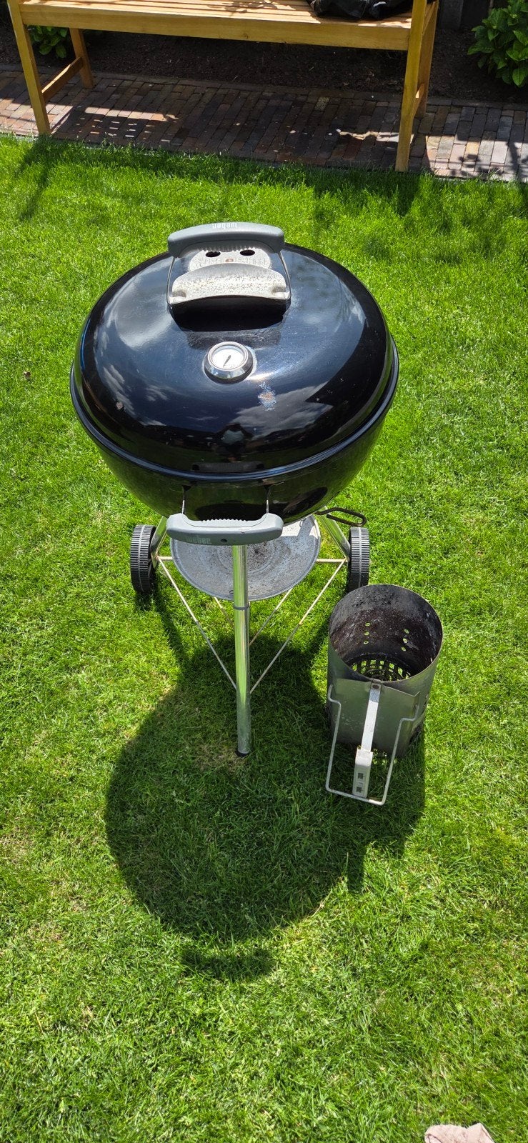 Weber barbecue 47cm, Ophalen