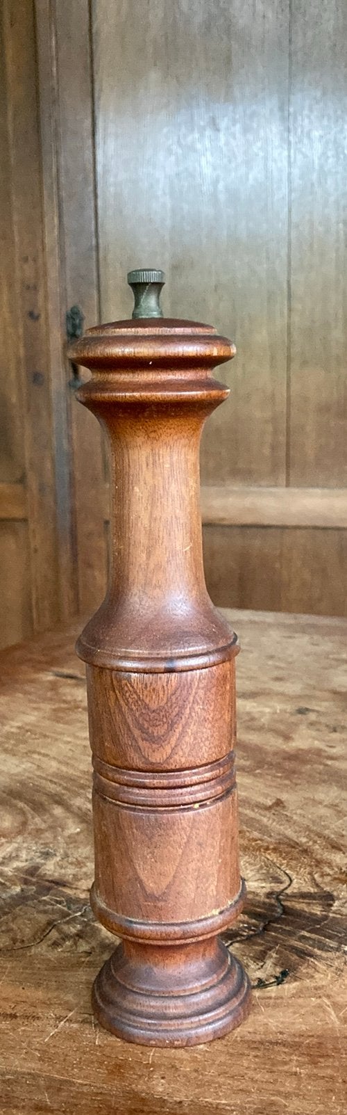 vintage houten pepermolen Pede ontw. Peter Dienes, Ophalen of Verzenden