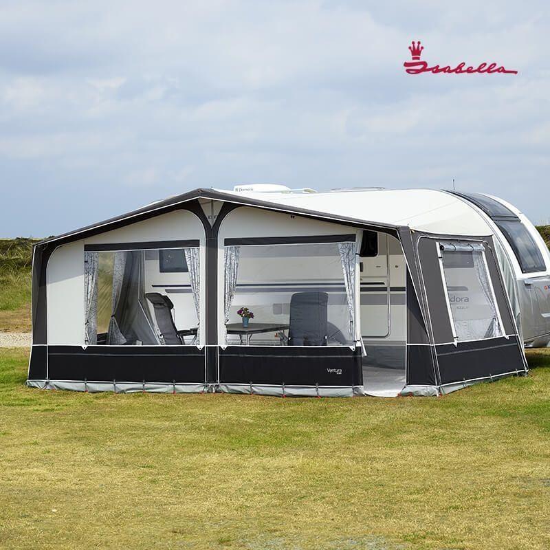 Ventura Pacific 250 voortent (Isabella), Ophalen, Gebruikt, Polyester, Isabella