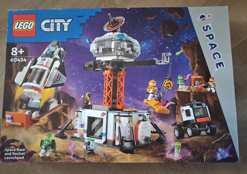 LEGO City Ruimtebasis Raketlanceringsplatform 60434 [NIEUW], City, Nieuw, Ophalen of Verzenden, Complete set