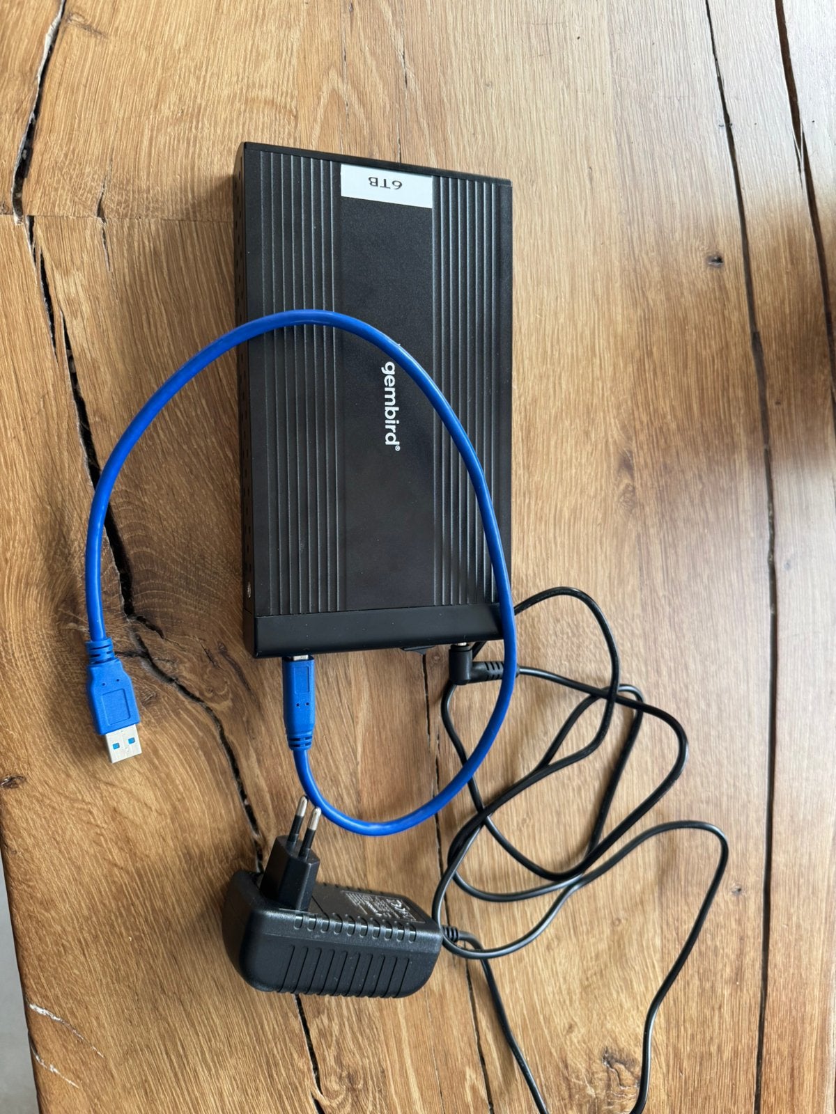 Gembird ext harde schijf 6tb, Ophalen, Gebruikt, 6tb, SSD
