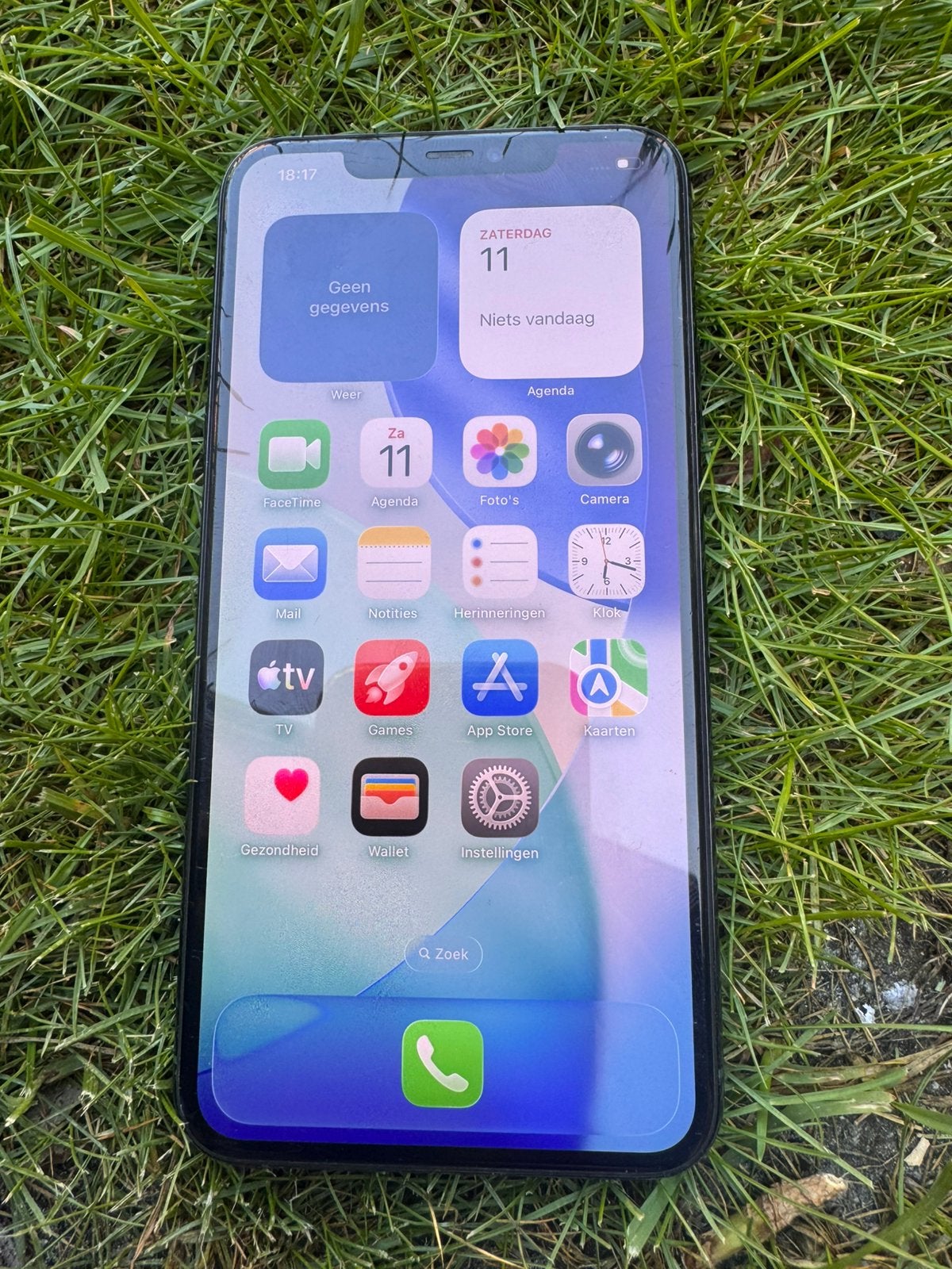 I-Phone 11 Pro max.   64, Ophalen, Gebruikt, Glas, IPhone 11 Pro Max