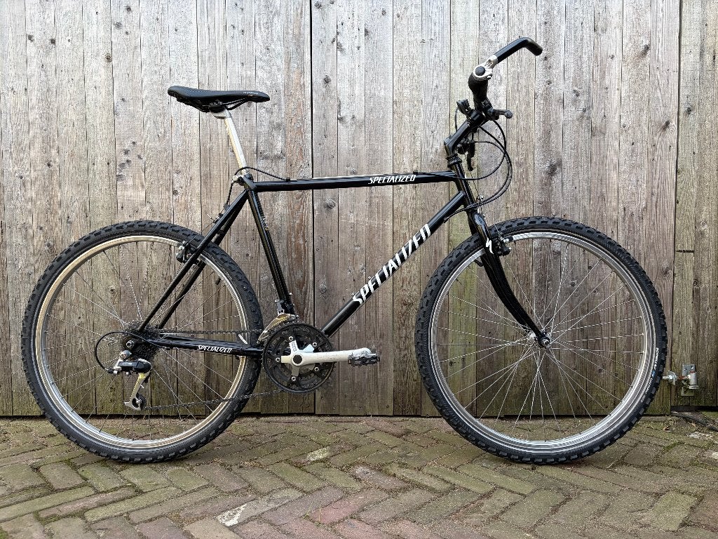 Specialized mountainbike stalen frame (Hardrock 1991), 49 tot 53 cm, Zo goed als nieuw, Geen vering, Ophalen