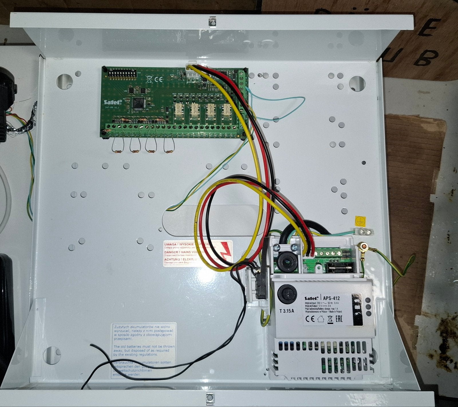 Satel integra 256 plus en uitbreiding, Doe-het-zelf en Verbouw, Ophalen, Compleet systeem, Overige soorten