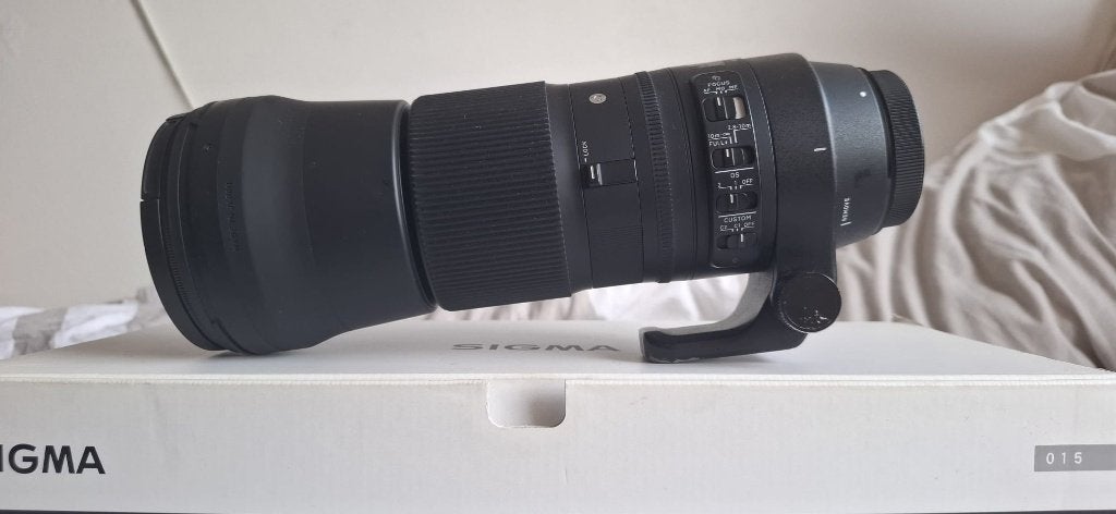 Sigma 150-600mm contemporary (Canon) + UV370 PRO filter, Audio, Tv en Foto, Ophalen, Gebruikt, Sigma, Telelens