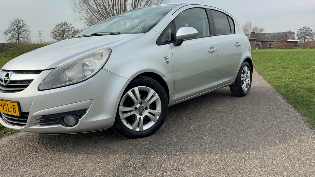Opel Corsa 1.3 Cdti 70KW 5D 2010 Grijs cruise control!!, Voorwielaandrijving, 28 km/l, Origineel Nederlands, Bedrijf