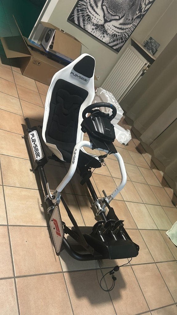 Playseat Formula Instinct F1 + Logitech G29 PC/PS4/PS5, Computers en Software, Overige Computers en Software, Zo goed als nieuw