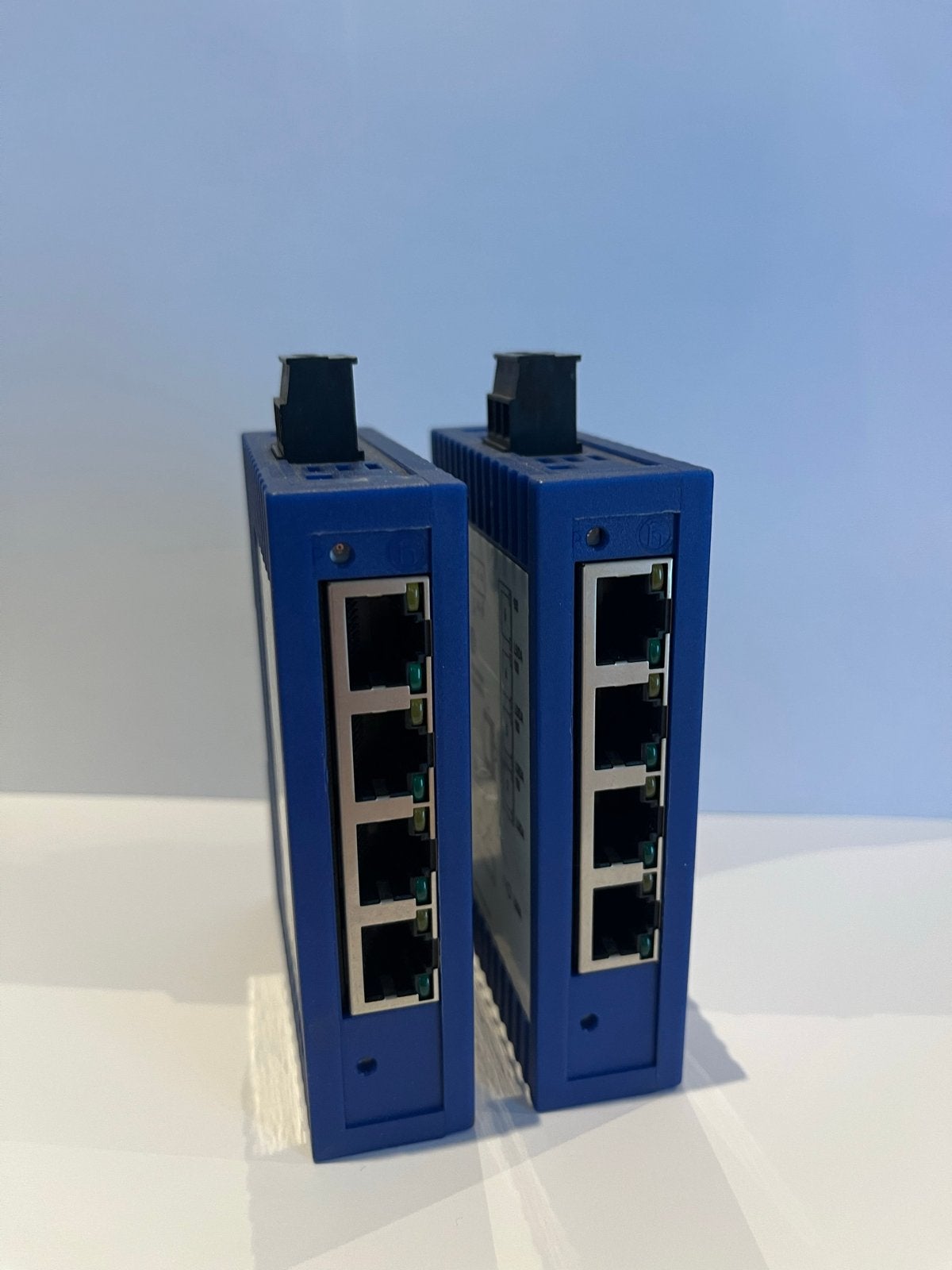 Hirschmann SPIDER 4TX/1FX Rail Switch - Industriële Ethernet, Gebruikt, Geen, Geen, Hirschmann