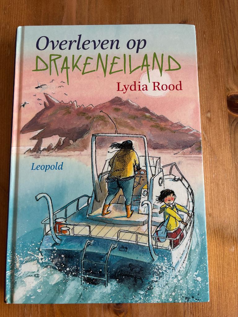 Overleven op drakeneiland ( Lydia Rood ) 10+ draken eiland, Ophalen, Zo goed als nieuw, Lydia Rood