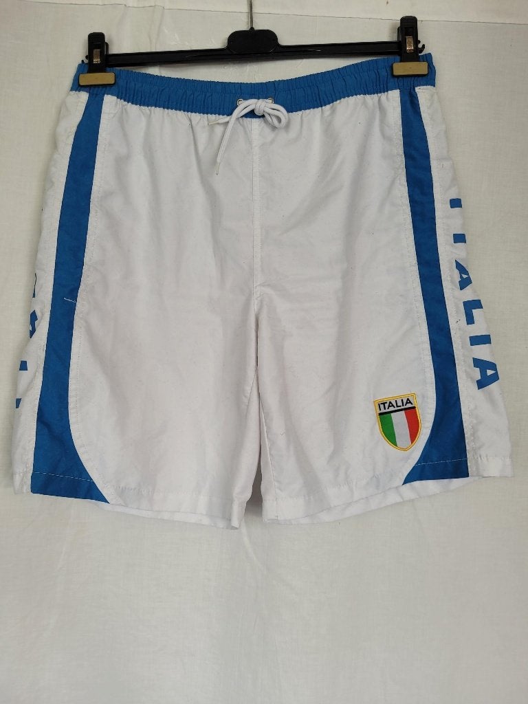 Stoere blauw-witte zwembroek/short Italia mt M/L, Kleding | Heren, Badmode en Zwemkleding, ., Ophalen of Verzenden, ., Zwemshort