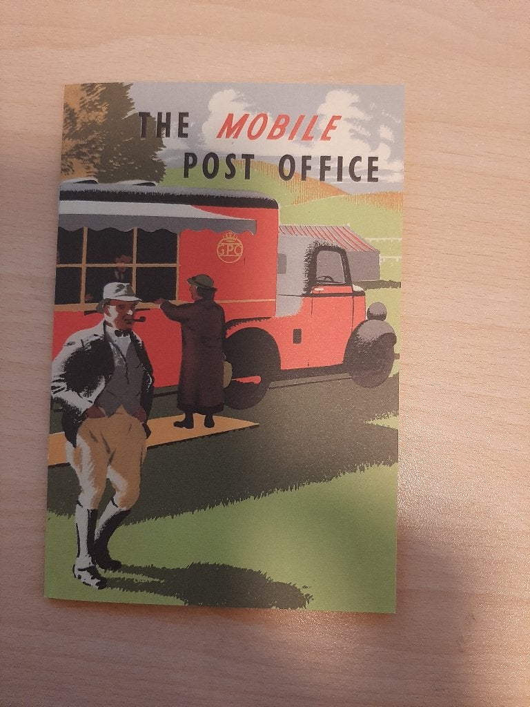 Brochure the mobile postoffice Mobiel postkantoor, Boeken, Verzenden, Gelezen
