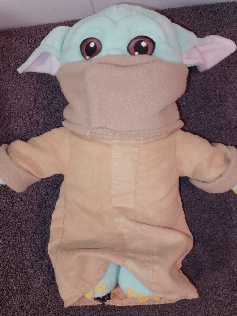 Star Wars The Mandalorian Grogu / Baby Yoda Knuffel – 30 cm, Ophalen of Verzenden, Zo goed als nieuw, Overige typen
