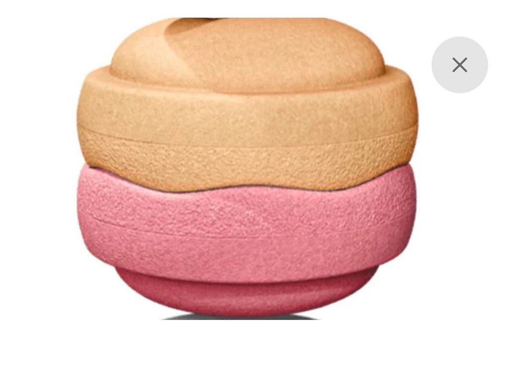Nieuwe Pastel Roze & Oranje Stapelstein Blokken - Per Stuk, Ophalen, Nieuw, Jongen of Meisje