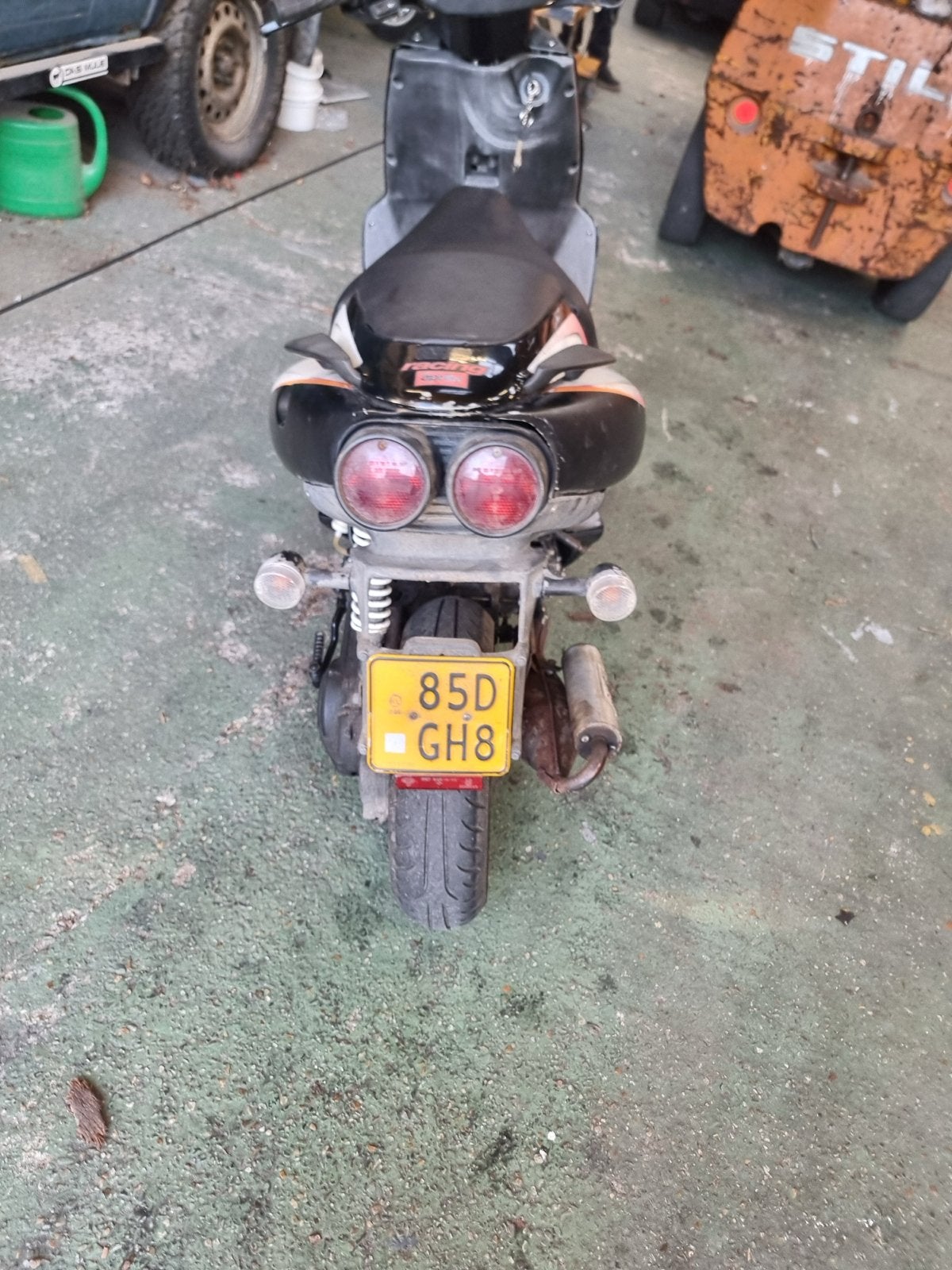 Aprilia SR50 Morini, Ophalen of Verzenden, Gebruikt, Tweetakt