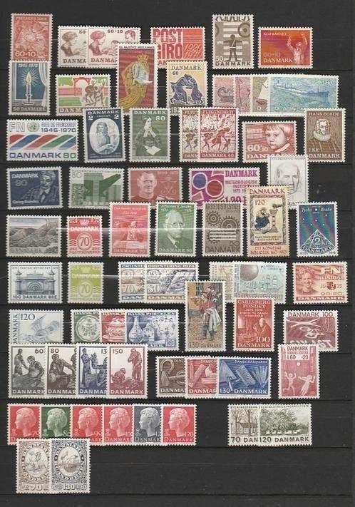 Postzegels Denemarken. Restant postfris, Verzenden, Denemarken, Postfris