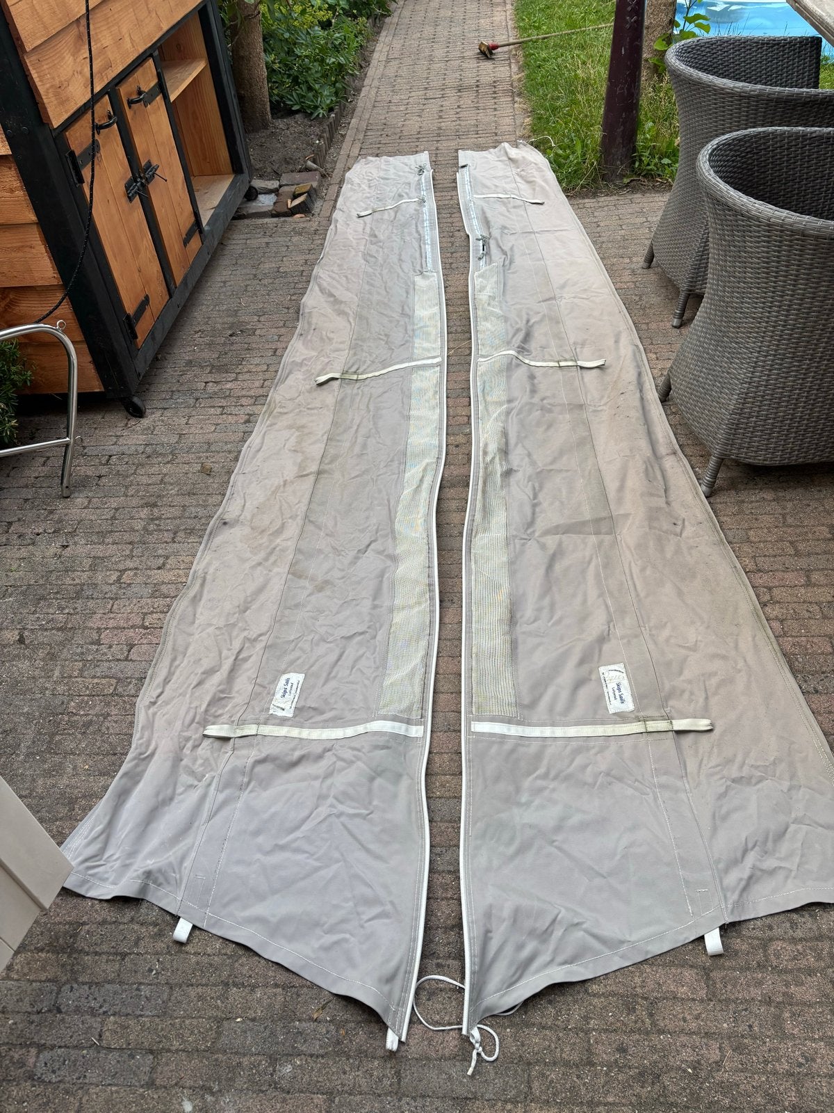Lazy bag / maindrop voor grootzeil,, Ophalen, Gebruikt, Minder dan 15 m², 3 tot 6 meter