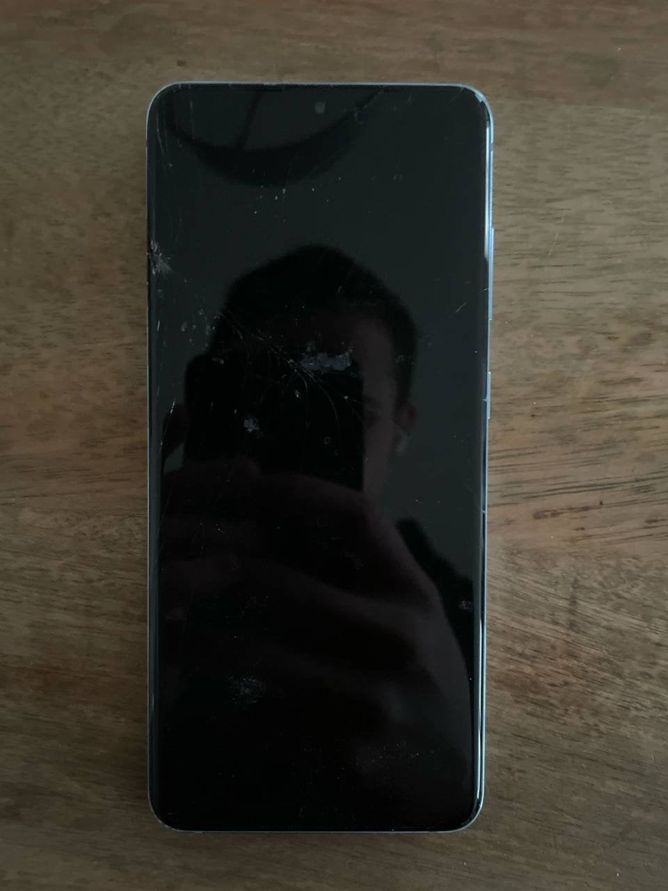 Samsung Galaxy S20 - Lichtblauw met barsten in scherm, Sam, Sam, Ophalen of Verzenden, Niet werkend