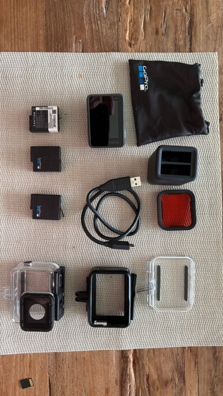 Foto 3 van Gopro Hero 6 Black incl toebehoren zoals op de foto’s