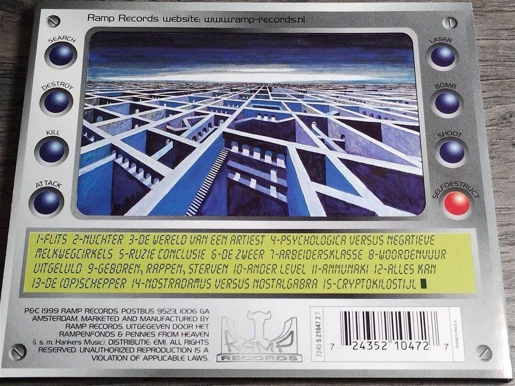 Def P ‎– Cryptokilostijl, Cd's en Dvd's, Ophalen of Verzenden, Zo goed als nieuw