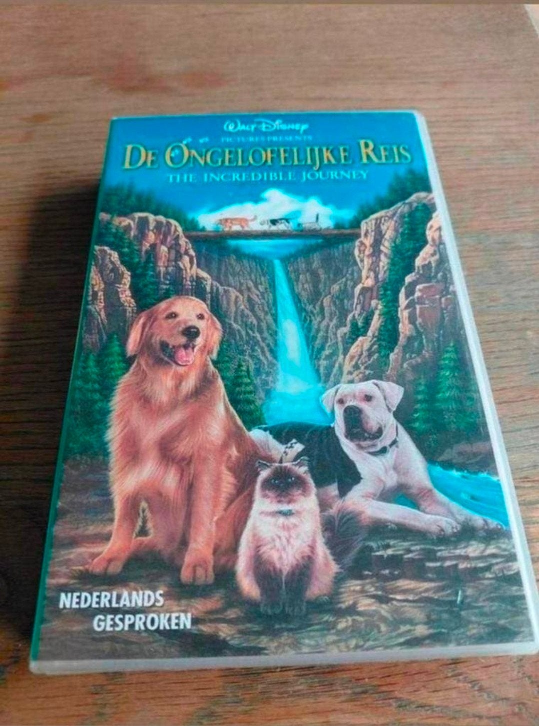 Disney De Ongelooflijke Reis videoband., Gebruikt, Alle leeftijden, Ophalen of Verzenden, Kinderprogramma of -film