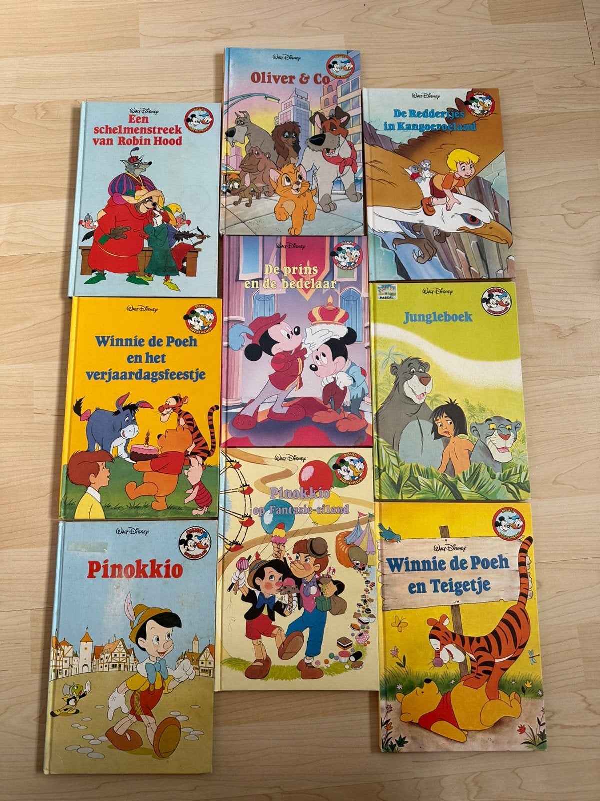 9 disney boekenclub boekjes, Ophalen of Verzenden, Zo goed als nieuw, 3 tot 4 jaar