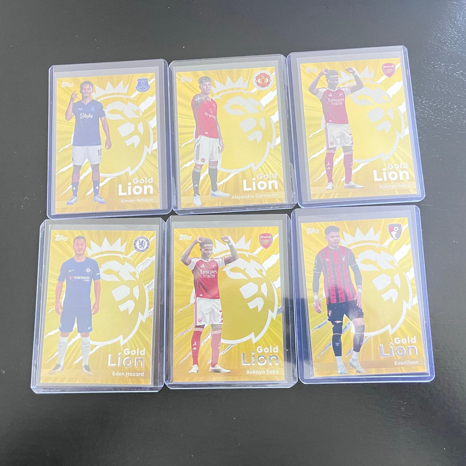 Topps Gold Lion Voetbal Spelerskaarten - Diverse Clubs, Ophalen of Verzenden, Zo goed als nieuw, Buitenlandse clubs, Spelerskaart