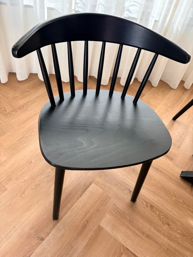 Japandi eettafel stoelen, Huis en Inrichting, Stoelen, Ophalen of Verzenden, Gebruikt, Vier