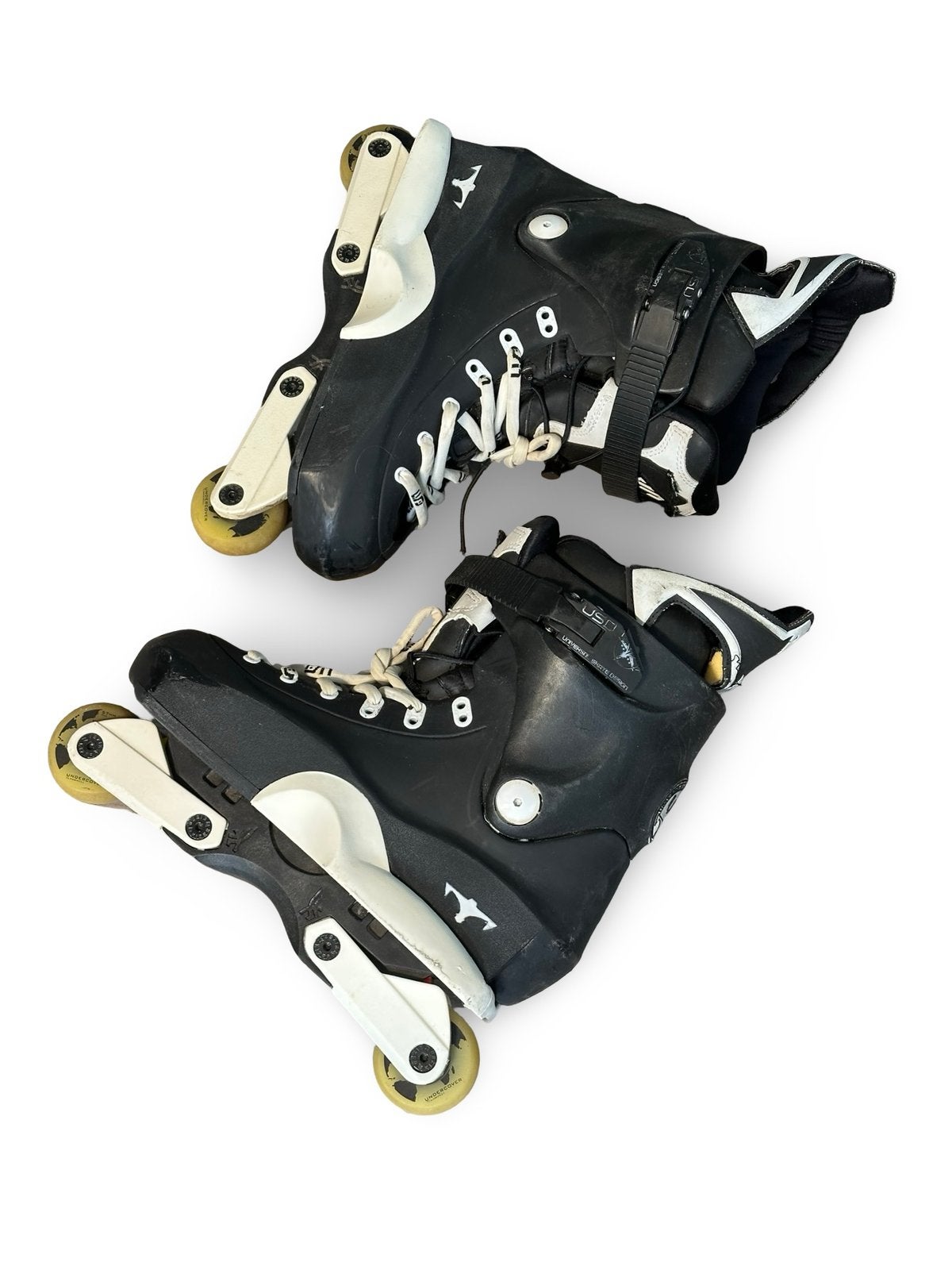 USD UFS Thrones - aggresive inline stunt skates maat 41, Ophalen of Verzenden, Zo goed als nieuw, Inline skates 4 wielen, Overige merken