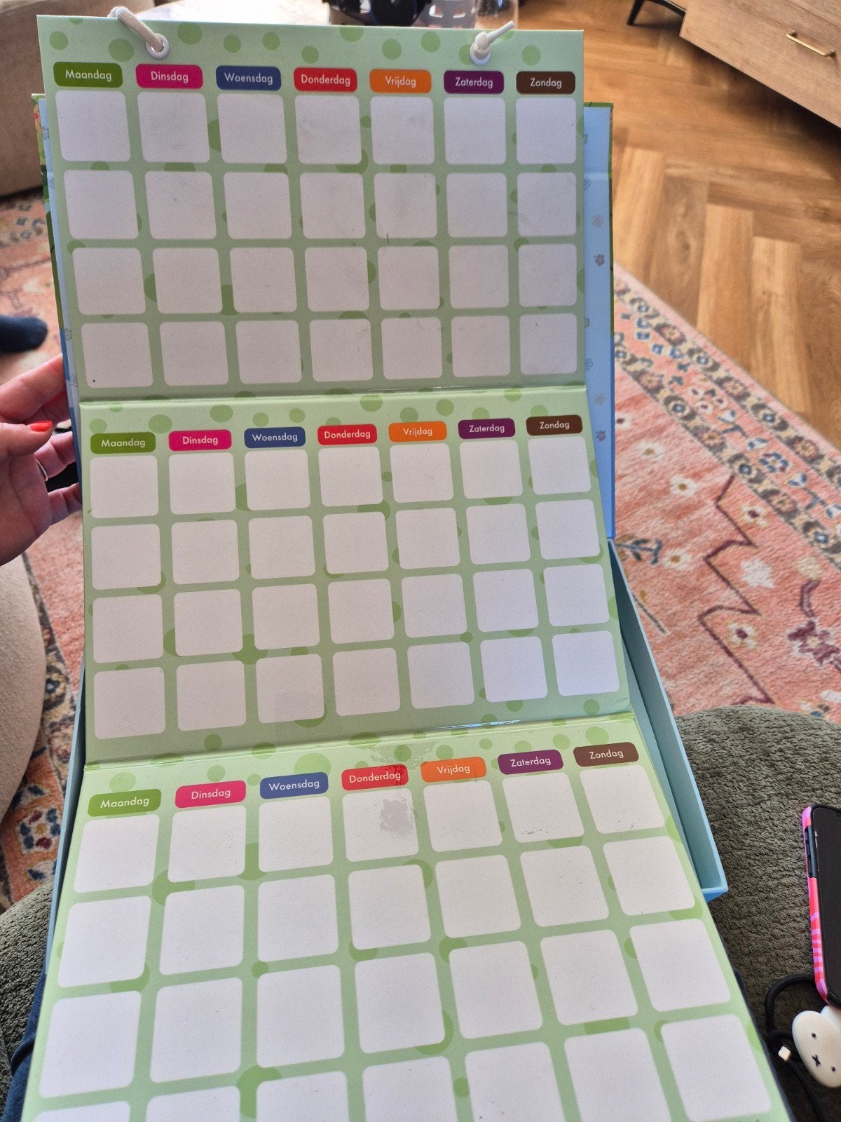 Smarfer Planbord Beloningsbord met Magneten & Stickers, Ophalen, Zo goed als nieuw, Ontdekken