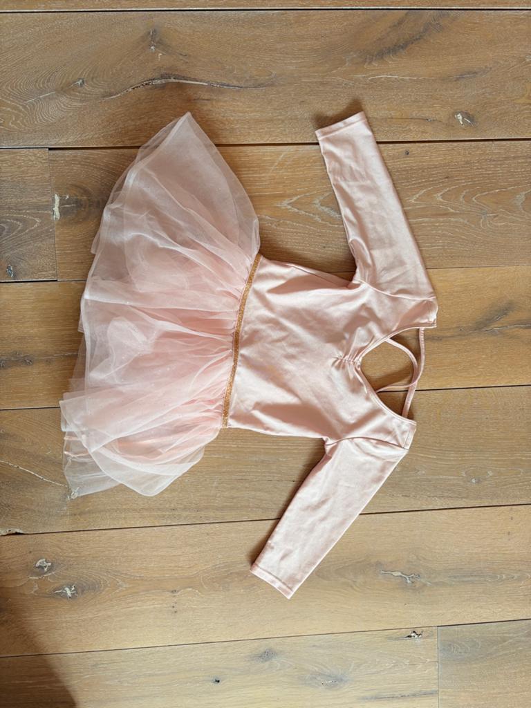 H&M Balletpakje Roze Maat 110-116, Sport en Fitness, Ballet, Ophalen, Zo goed als nieuw, Kleding