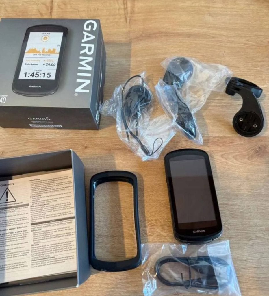 Garmin edge 1040 Solar ZGAN, Ophalen of Verzenden, Zo goed als nieuw