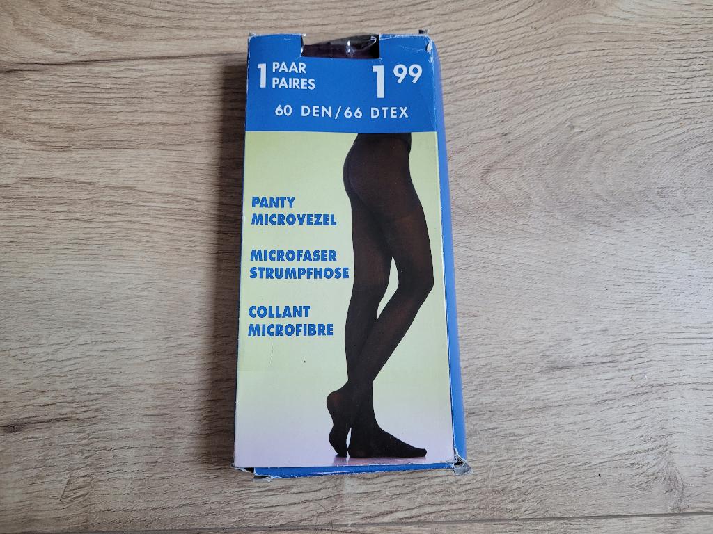 ZEEMAN 60 den panty blackberry wine maat S *nieuw* ~ MM0802, Maat 36/38 (S), Zeeman, Paars, Nieuw