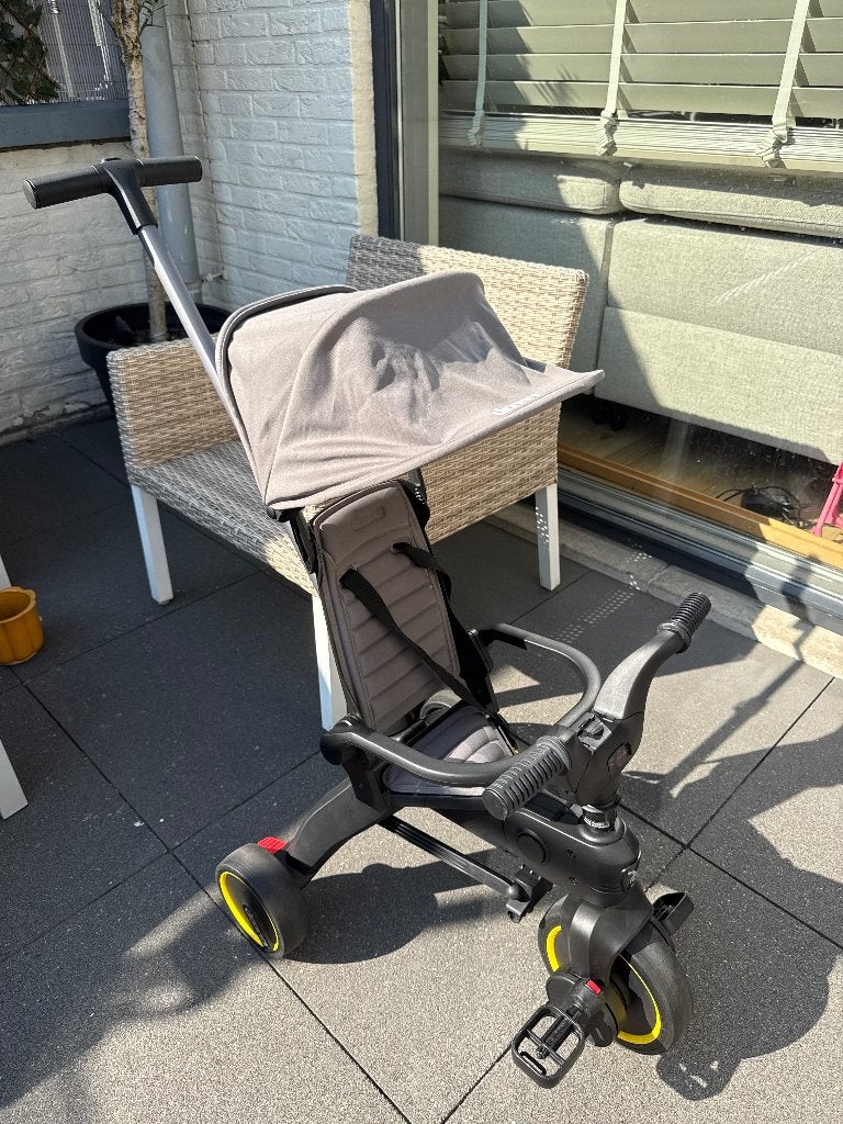Doona Liki Trike driewieler, Ophalen, Zo goed als nieuw, Duwstang