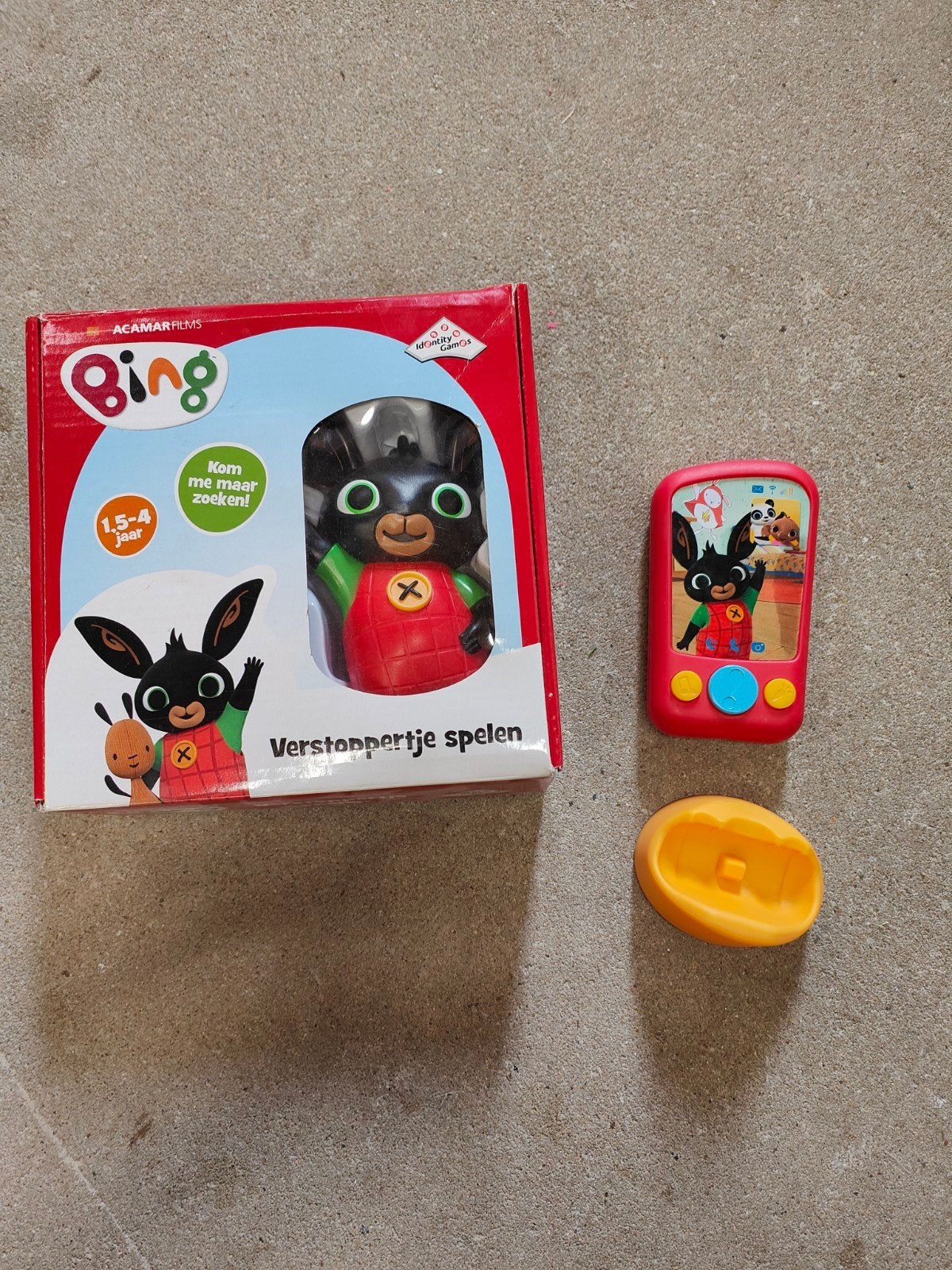 Bing verstoppertje & Bing telefoon, Ophalen, Zo goed als nieuw