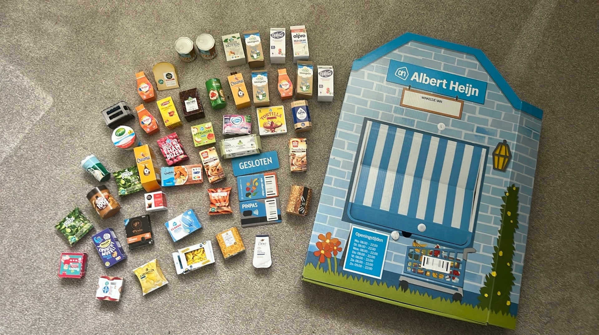 Gratis Albert heijn winkeltje, Verzamelen, Supermarktacties, Albert Heijn, Ophalen