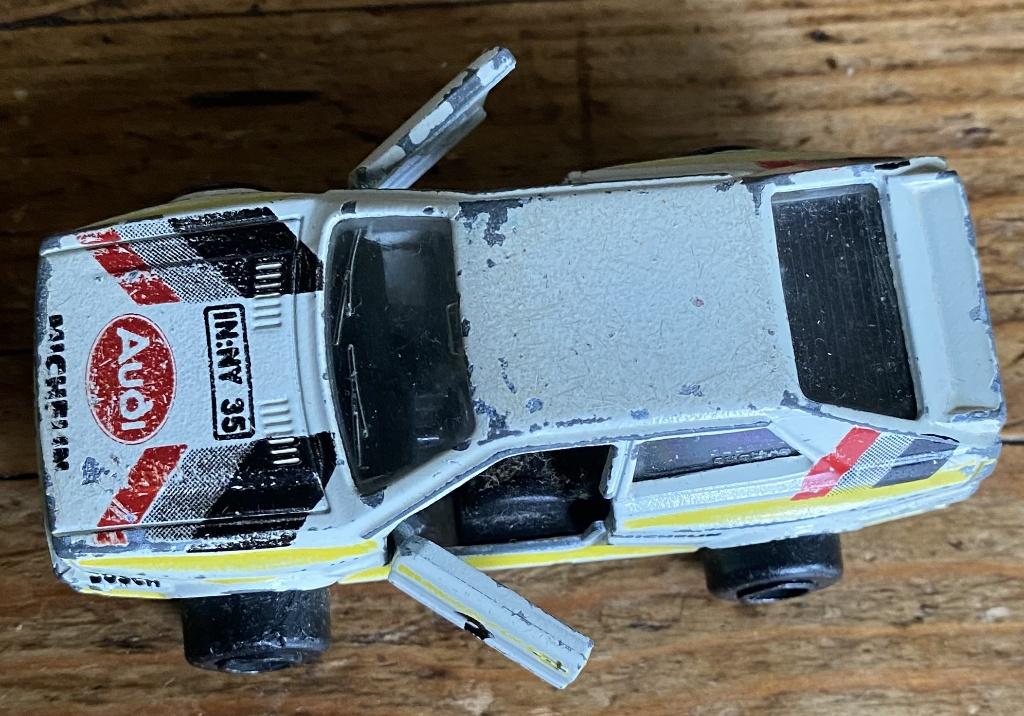 Majorette Audi Quattro-Made In France No.221 Schaal 1/58, Ophalen of Verzenden, Gebruikt, Auto, Majorette