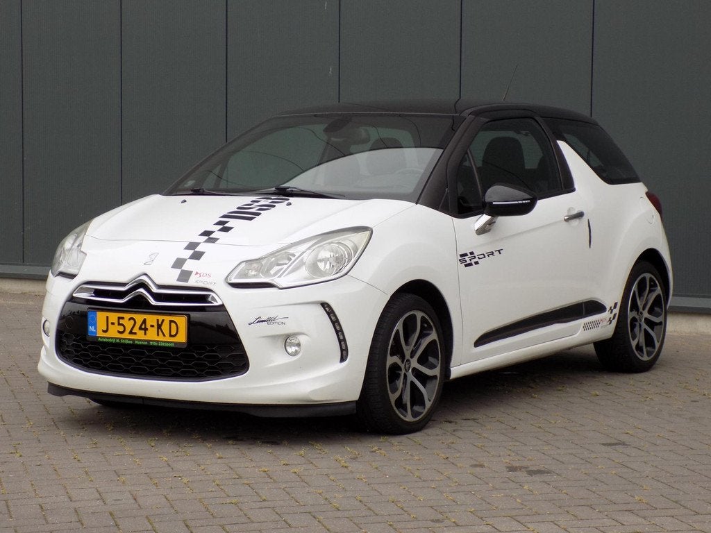 Citroen DS3 1.4 Sport Edition, Voorwielaandrijving, Euro 5, Wit, Bedrijf