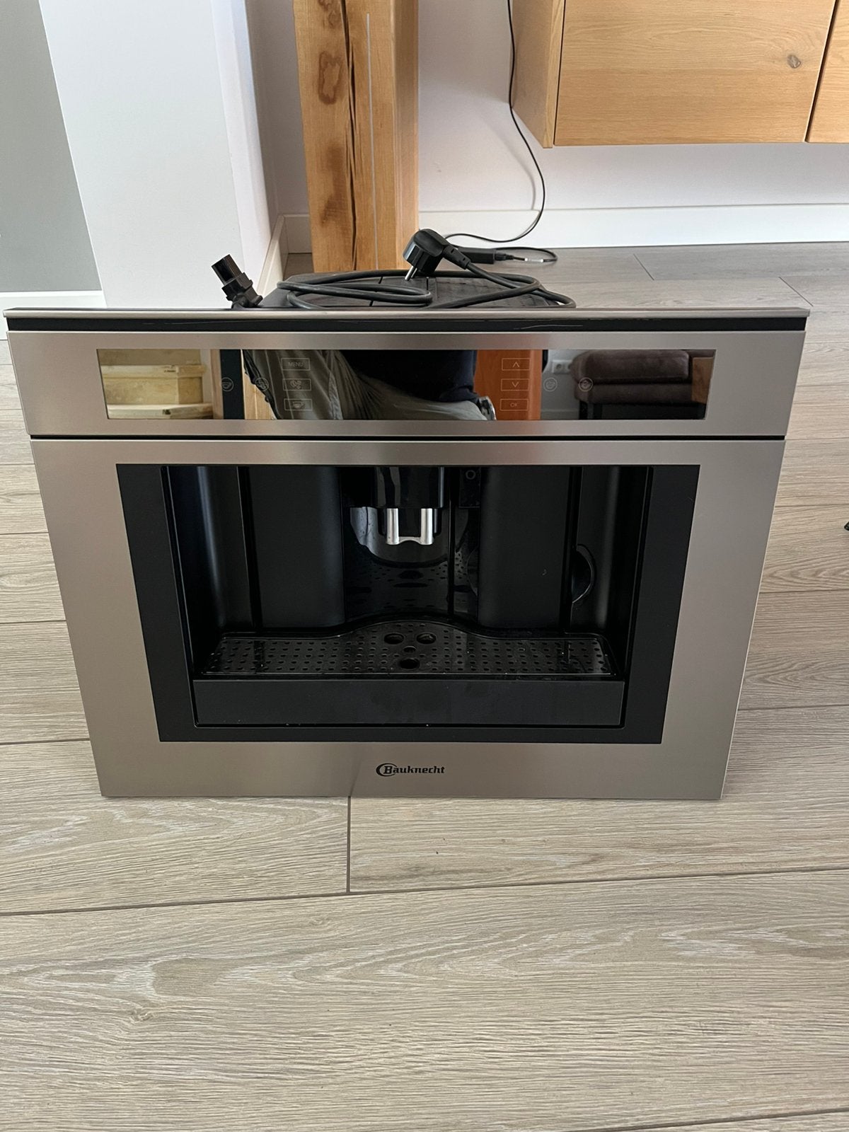 Inbouw koffiezetapparaat, Witgoed en Apparatuur, Ophalen, 45 tot 50 cm, Bauknecht, Gebruikt